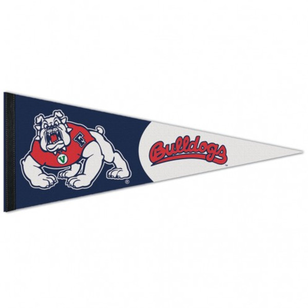 Fresno State Bulldogs Pennant 12x30 Premium Style