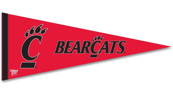 Cincinnati Bearcats Pennant 12x30 Premium Style