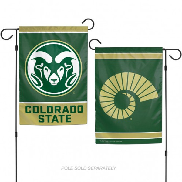 Colorado State Rams Flag 12x18 Garden Style 2 Sided