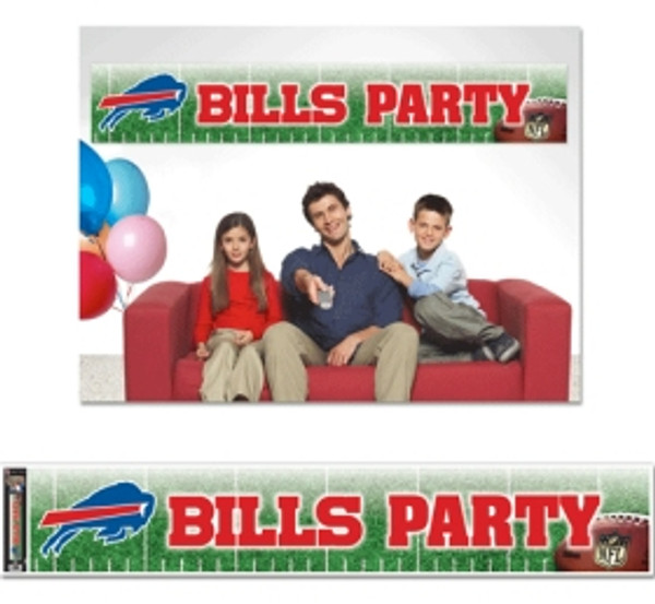 Buffalo Bills Banner 12x65 Party Style