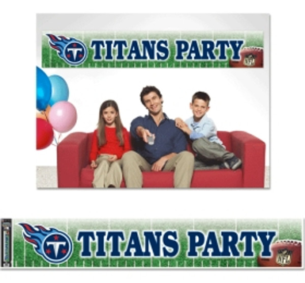 Tennessee Titans Banner 12x65 Party Style