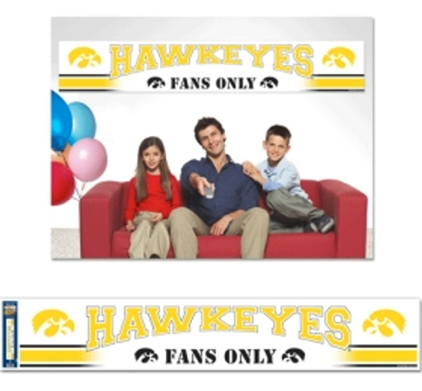 Iowa Hawkeyes Banner Party