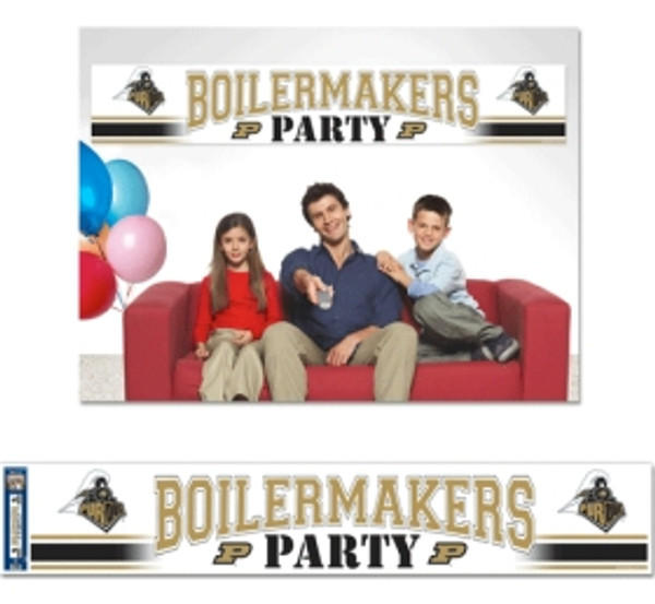 Purdue Boilermakers Banner Party