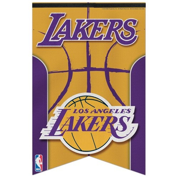 Los Angeles Lakers Banner 17x26 Pennant Style Premium Felt