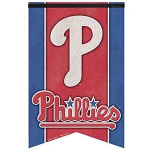 Philadelphia Phillies Banner 17x26 Pennant Style Premium Felt