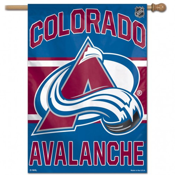 Colorado Avalanche Banner 28x40 Vertical