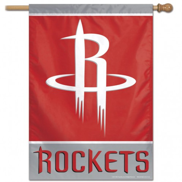 Houston Rockets Banner 28x40 Vertical