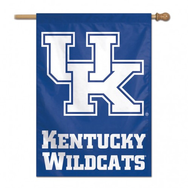 Kentucky Wildcats Banner 28x40 Vertical Logo Design