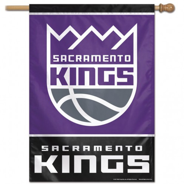 Sacramento Kings Banner 28x40 Vertical