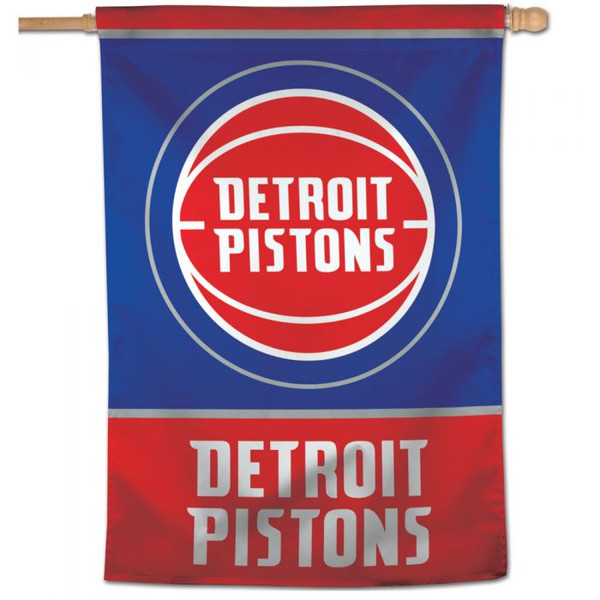 Detroit Pistons Banner 27x37 Vertical