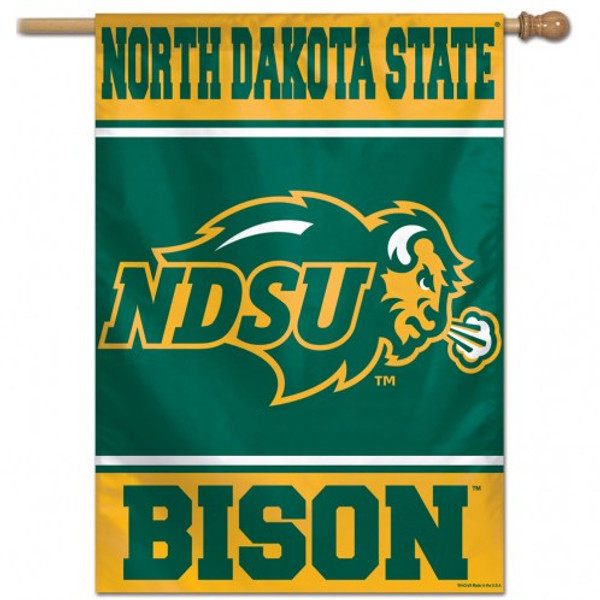 North Dakota State Bison Banner 28x40 Vertical