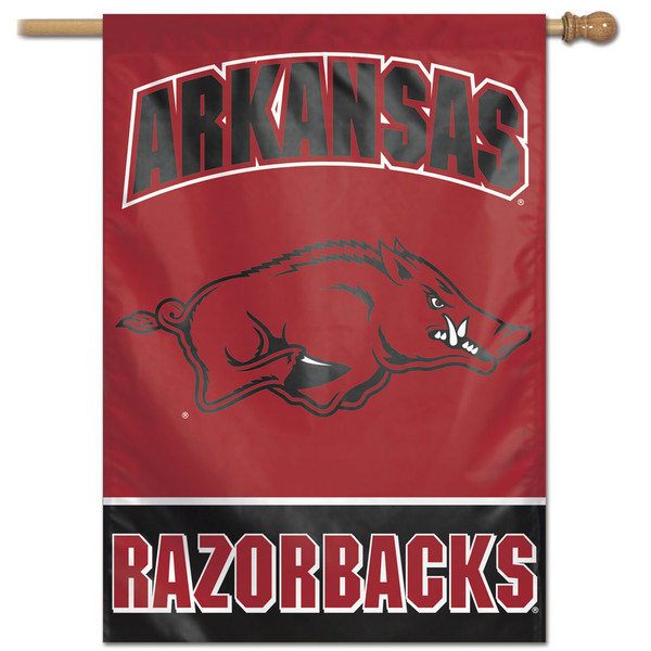 Arkansas Razorbacks Banner 28x40 Vertical