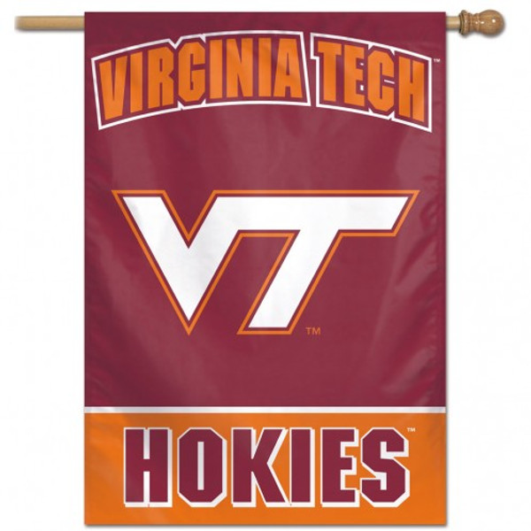 Virginia Tech Hokies Banner 28x40 Vertical