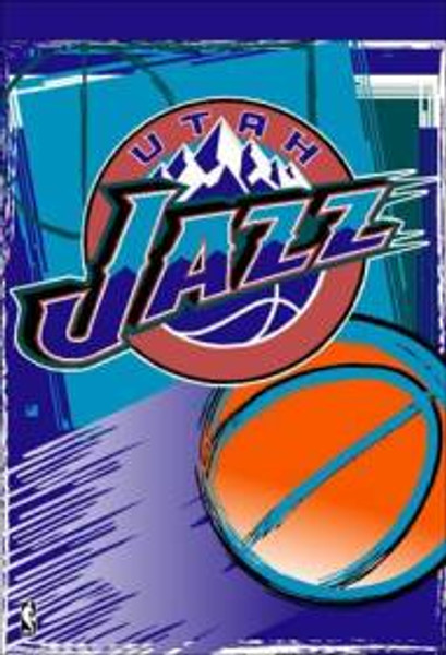 Utah Jazz Banner Vertical