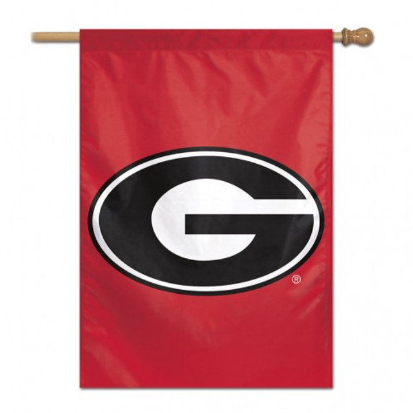 Georgia Bulldogs Banner 28x40 Vertical Logo Design