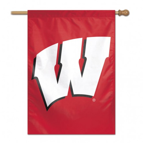 Wisconsin Badgers Banner 28x40 Vertical Alternate Design