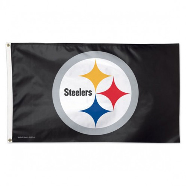 Pittsburgh Steelers Flag 3x5 Deluxe Style