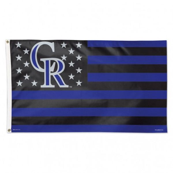 Colorado Rockies Flag 3x5 Deluxe Style Stars and Stripes Design