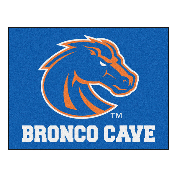 Boise State University - Boise State Broncos Man Cave All-Star Bronco Primary Logo Blue