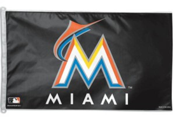 Miami Marlins Flag 3x5 Special Order