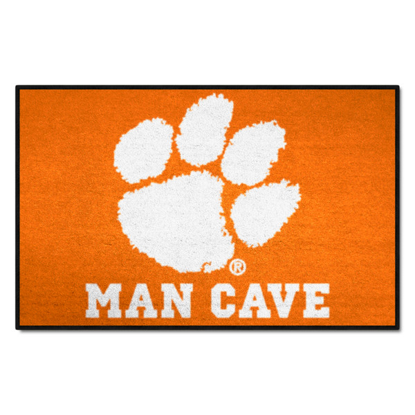 Clemson University - Clemson Tigers Man Cave Starter Tiger Paw Primary Logo Orange