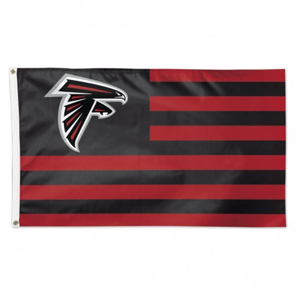 Atlanta Falcons Flag 3x5 Deluxe Americana Design
