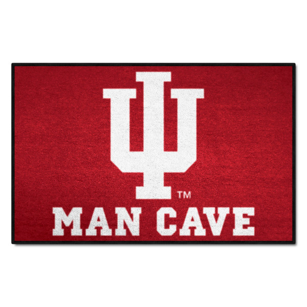 Indiana University - Indiana Hooisers Man Cave Starter IU Trident Primary Logo Crimson