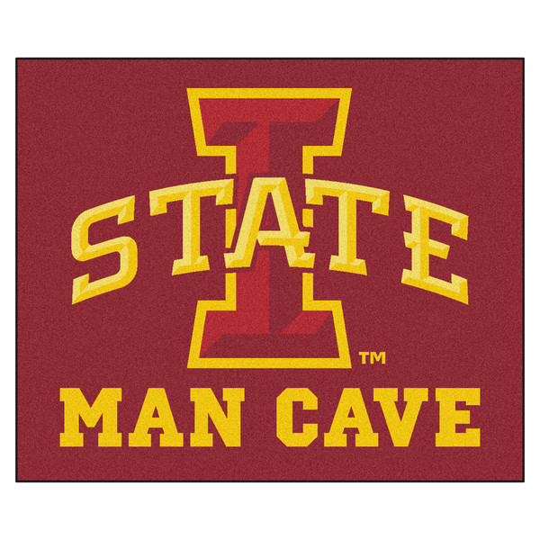 Iowa State University - Iowa State Cyclones Man Cave Tailgater I STATE Primary Logo Red