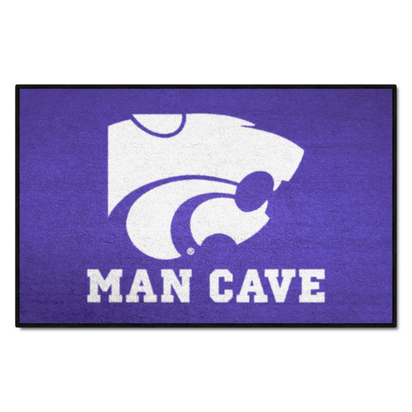 Kansas State University - Kansas State Wildcats Man Cave Starter Powercat Primary Logo Purple