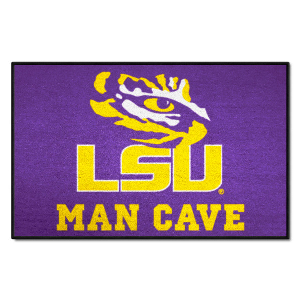 Louisiana State University - LSU Tigers Man Cave Starter LSU Tiger Eye Secondary Logo Purple