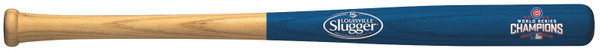 Chicago Cubs Bat - 18 in. - Half Dipped with Logo - 2016 World Series Champs