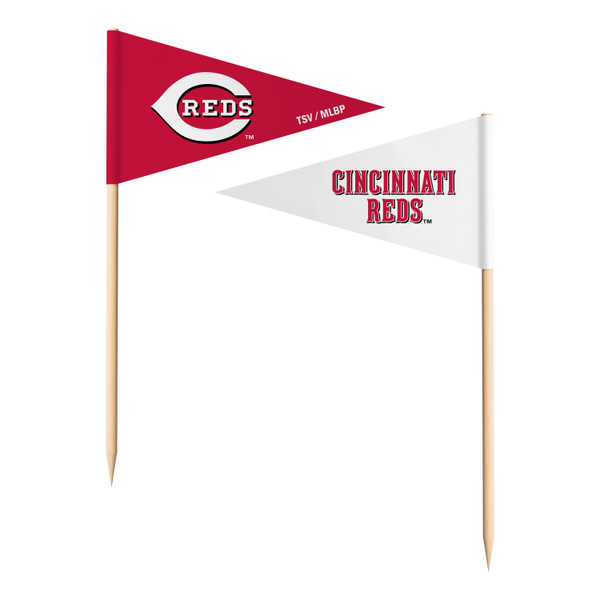 Cincinnati Reds Toothpick Flags