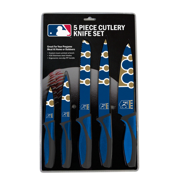 Kansas City Royals Knife Set - Kitchen - 5 Pack