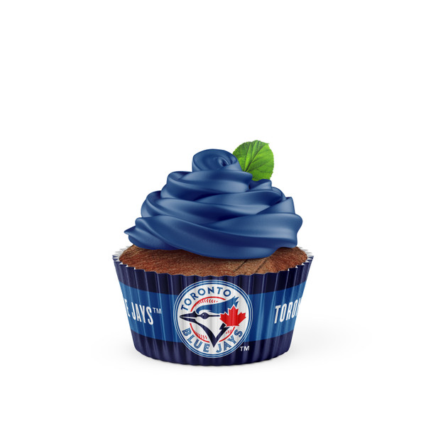 Toronto Blue Jays Baking Cups Large 50 Pack