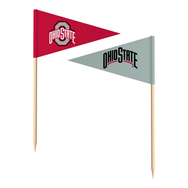 Ohio State Buckeyes Toothpick Flags