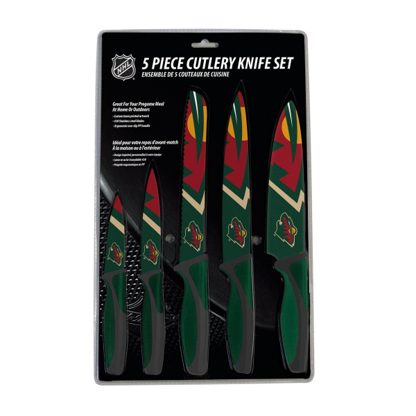 Minnesota Wild Knife Set - Kitchen - 5 Pack