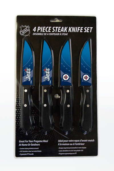Winnipeg Jets Knife Set - Steak - 4 Pack