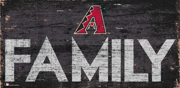 Arizona Diamondbacks Sign Wood 12x6 Family Design