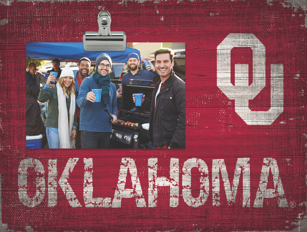 Oklahoma Sooners Clip Frame
