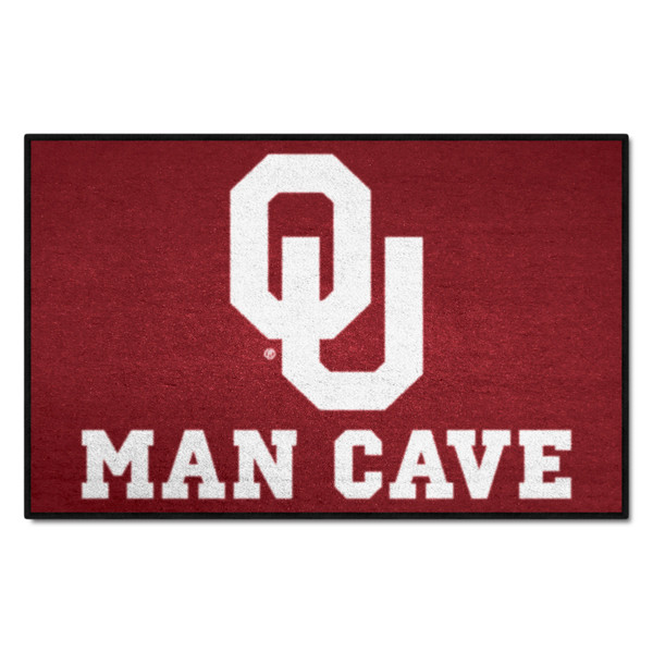 University of Oklahoma - Oklahoma Sooners Man Cave Starter OU Primary Logo Crimson