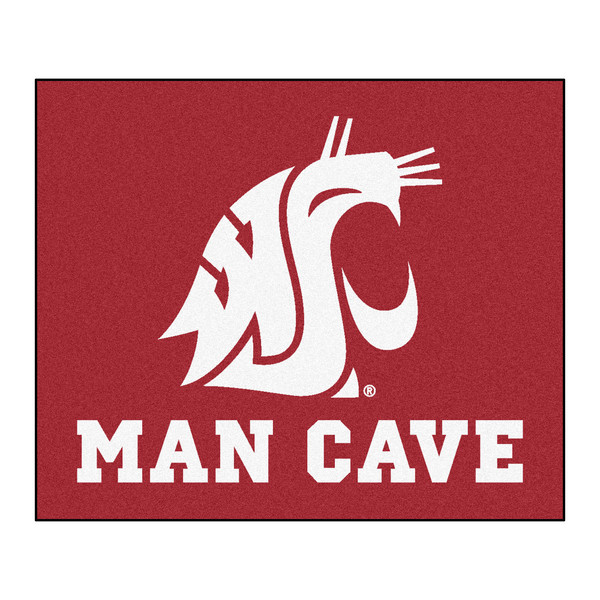 Washington State University - Washington State Cougars Man Cave Tailgater WSU Primary Logo Red