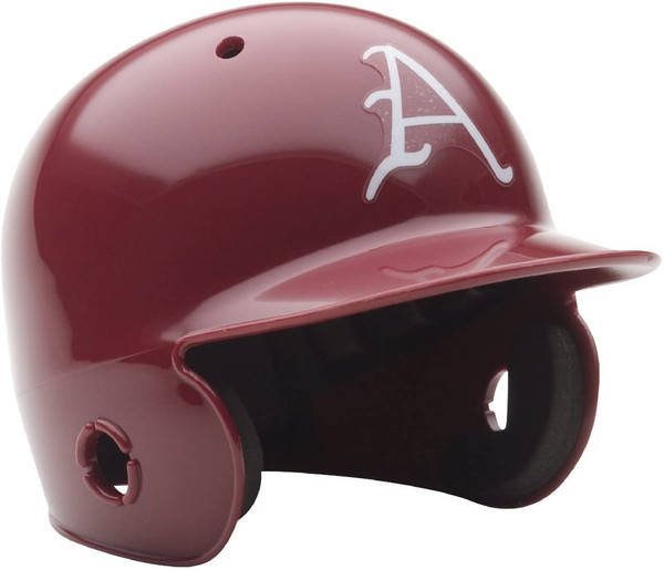 Arkansas Razorbacks Helmet Schutt Replica Mini Batting Style