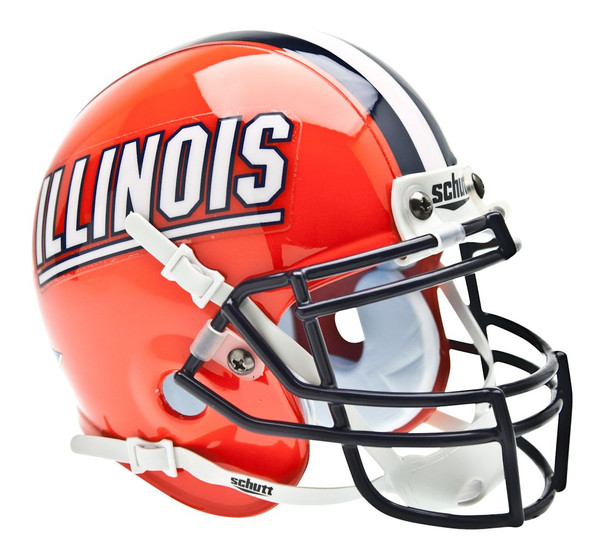 Illinois Fighting Illini Schutt Mini Helmet