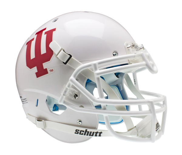 Indiana Hoosiers Schutt XP Authentic Full Size Helmet - White Alternative #1