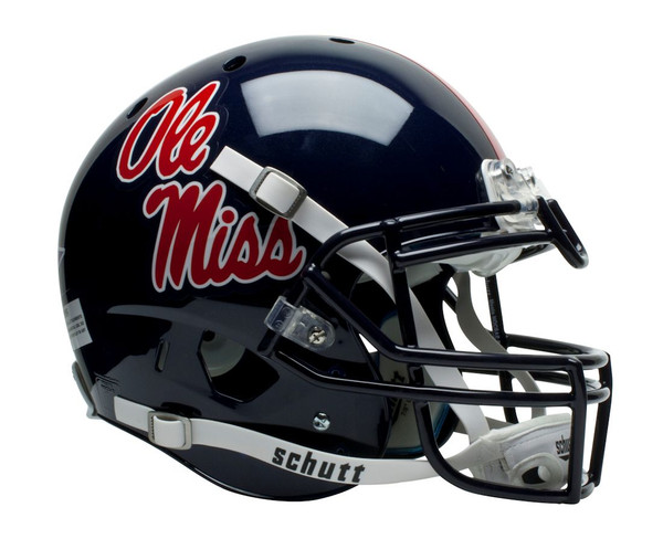 Mississippi Rebels Schutt XP Authentic Full Size Helmet