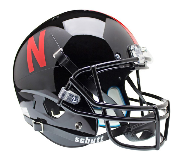 Nebraska Cornhuskers Helmet Schutt XP Replica Full Size Black Alternate