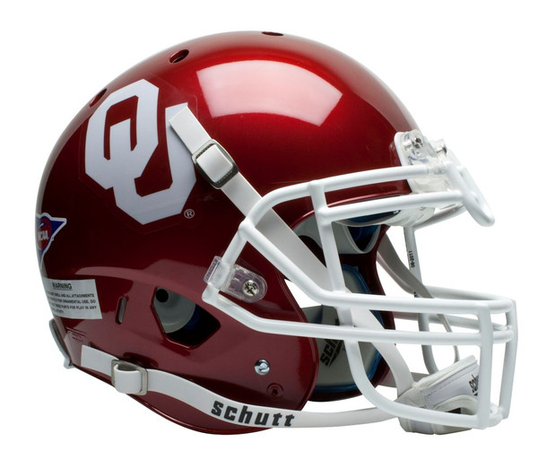 Oklahoma Sooners Schutt XP Authentic Full Size Helmet