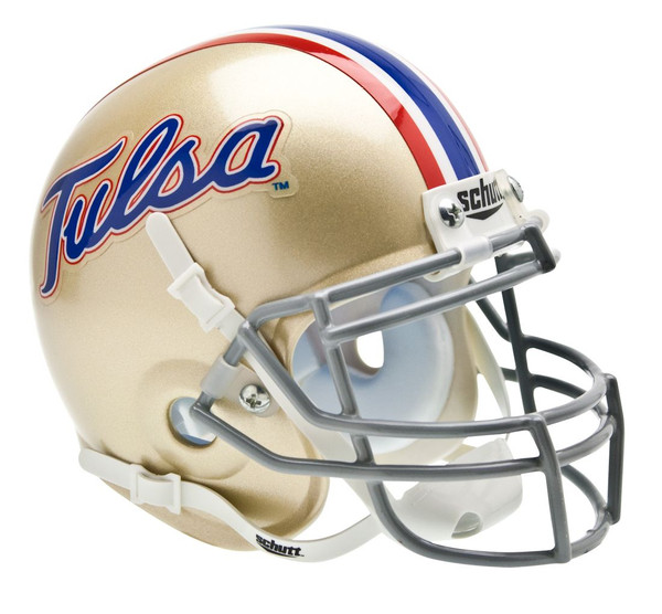 Tulsa Golden Hurricane Schutt Mini Helmet