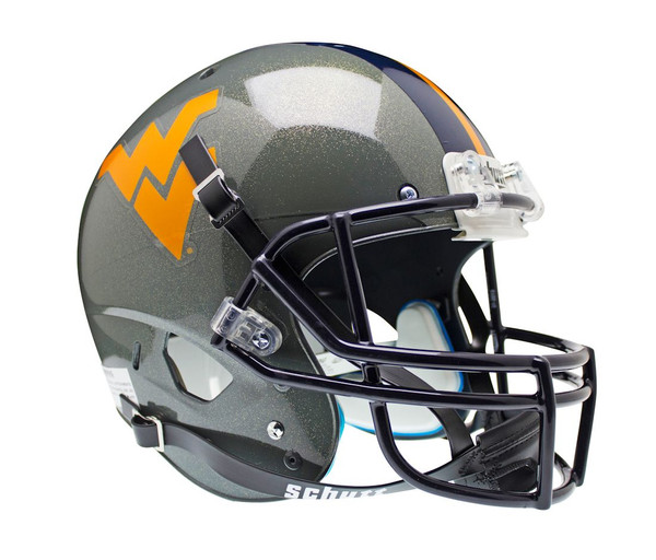 West Virginia Mountaineers Schutt XP Full Size Replica Helmet - Alternate Helmet #1