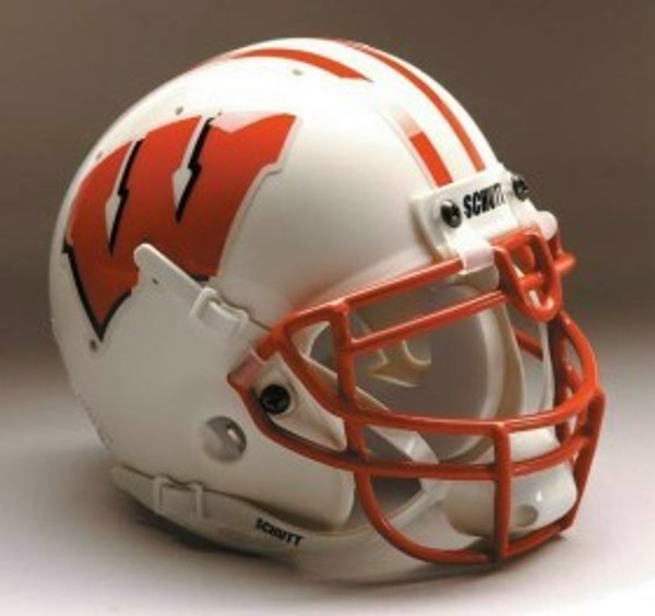 Wisconsin Badgers Schutt Full Size Replica Helmet